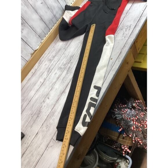 cowgirl argyle boho cozy grandpa dad FILA Sweatpants Joggers Small - Picture 3 of 5